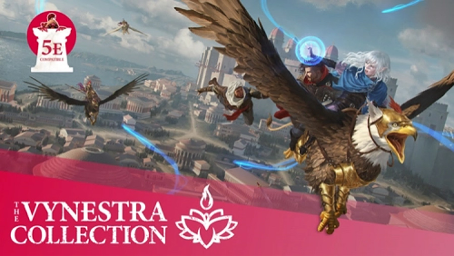 Brand-new TTRPG, The Vynestra Collection on Kickstarter supported by All About Games Consulting